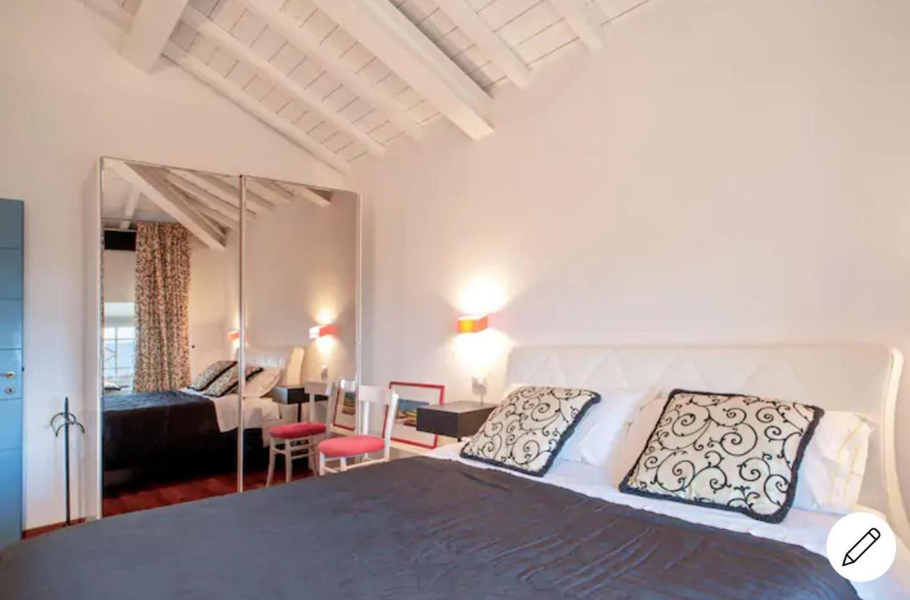 Amazing Sea View Flat Villa Tirrenia Exteriör bild