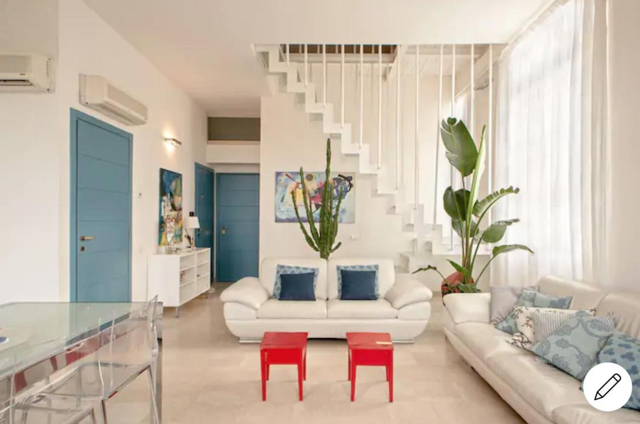 Amazing Sea View Flat Villa Tirrenia Exteriör bild